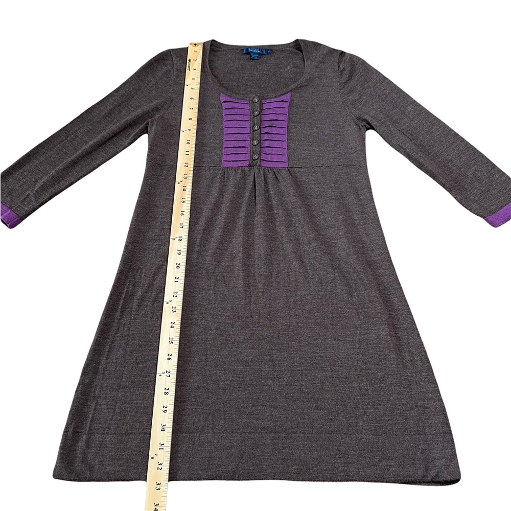 Boden Women’s Wool Tuxedo Dress - Picture 5 of 6